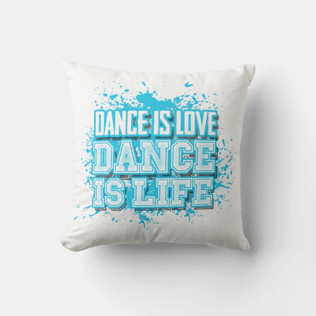 Dance is Love Dance Kussen (Voorkant)