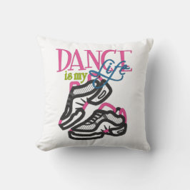 Dance is mijn leven 2-gesteunde piloot kussen