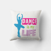 Dance is mijn leven kussen (Achterkant)