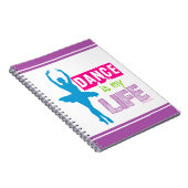 Dance is mijn leven notitieboek (Rechterzijde)