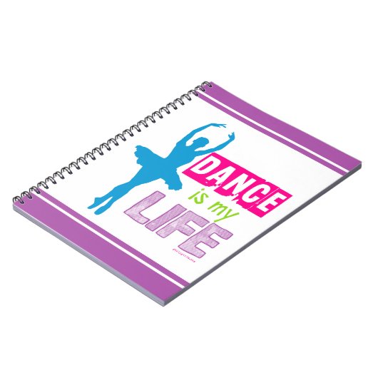 Dance is mijn leven notitieboek (Linkerzijde)