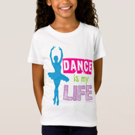 Dance is mijn leven t-shirt