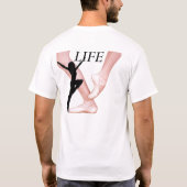 Dance is.... t-shirt (Achterkant)