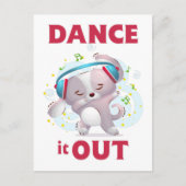 Dance it out briefkaart (Voorkant)