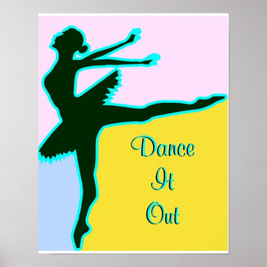 Dance it out poster (Voorkant)