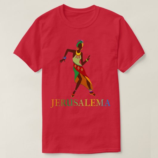 Dance Jerusalema T-shirt (Design voorkant)