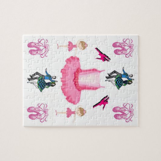 Dance Jigzaag Puzzle Legpuzzel (Horizontaal)