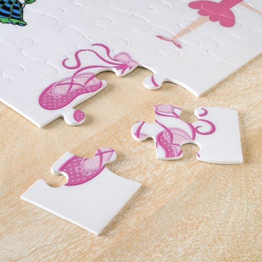 Dance Jigzaag Puzzle Legpuzzel (Zijkant)