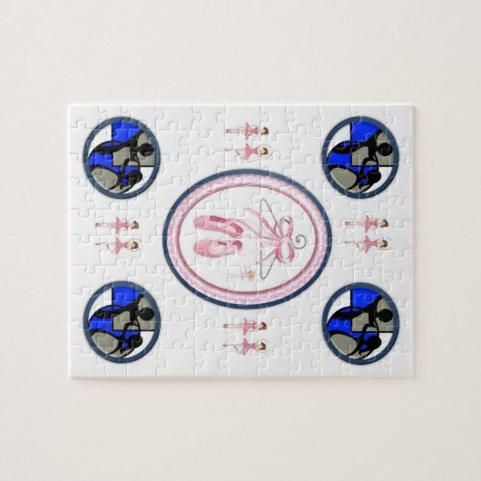 Dance Jigzaag Puzzle Legpuzzel (Horizontaal)