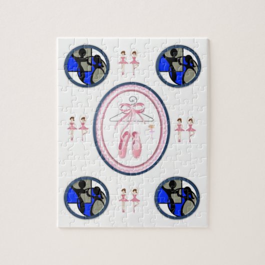 Dance Jigzaag Puzzle Legpuzzel (Verticaal)
