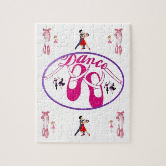 Dance Jigzaag Puzzle Legpuzzel (Verticaal)