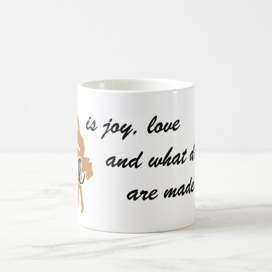 Dance: Joy, Love, waarvan dromen gemaakt zijn Koffiemok (Center)