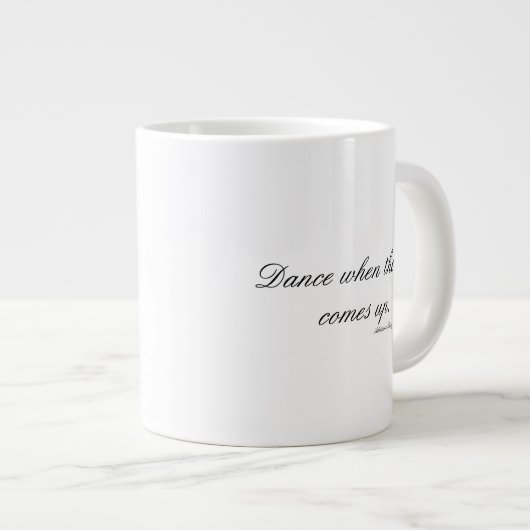 Dance Jumbo Mok (Voorkant rechts)