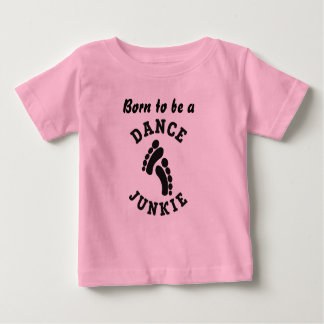 Dance Junkie Toddler Ruffle T-shirt