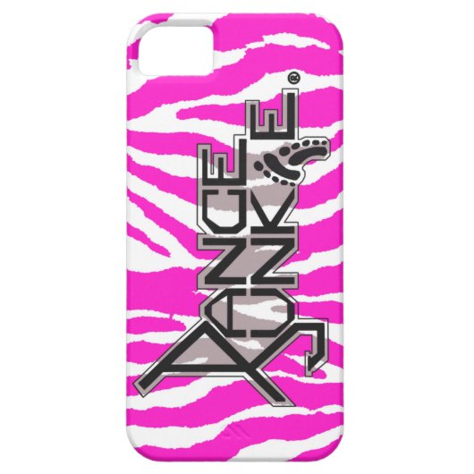 Dance Junkie Zebra iPhone Case (Achterkant)