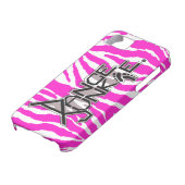 Dance Junkie Zebra iPhone Case (Onderkant)