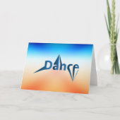 Dance Kaart (Voorkant)