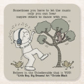 Dance Kartonnen Onderzetters (Voorkant)