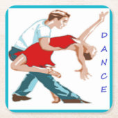 DANCE KARTONNEN ONDERZETTERS (Voorkant)