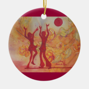Dance Keramisch Ornament