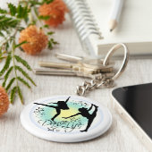 Dance Key Ring Sleutelhanger (Zijkant)