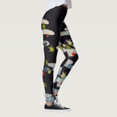 DANCE KIMONO, RUNNINGWATER, VLOEIENDE VLOEISTOF LEGGINGS (Rechts)