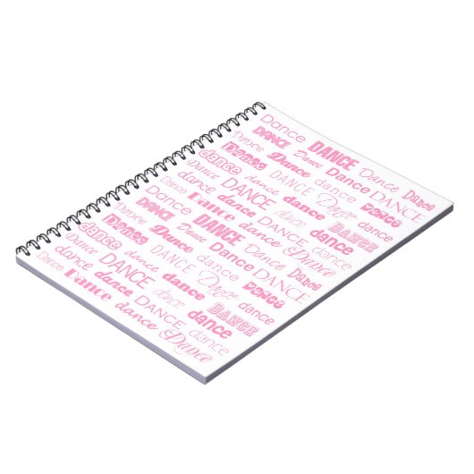 Dance-laptop Notitieboek (Linkerzijde)