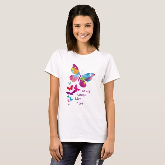 Dance Laugh Live Love - Women's T-shirt (Voorkant volledig)