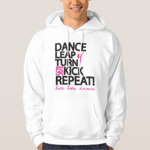 Dance leap Drap Herhaal Dancer Hoodie