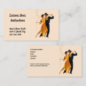 Dance Lessons Visitekaartje (Voorkant / Achterkant)