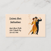 Dance Lessons Visitekaartje (Voorkant)