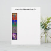 Dance Letterhead Briefhoofd (Staand voorkant)