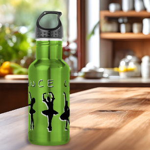 Dance Life Ballerina's Apple Groene Waterfles