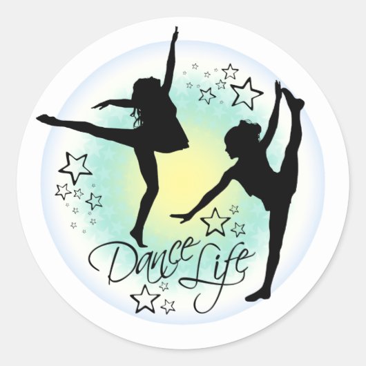 Dance Life, Dance Stickers (Voorkant)
