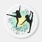 Dance Life, Dancer's koelkast Magnet (Voorkant)