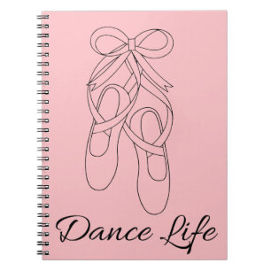 Dance Life Spiral Notitieboek
