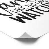 Dance Like Is Watching Insrational Motivational Poster (Hoek)