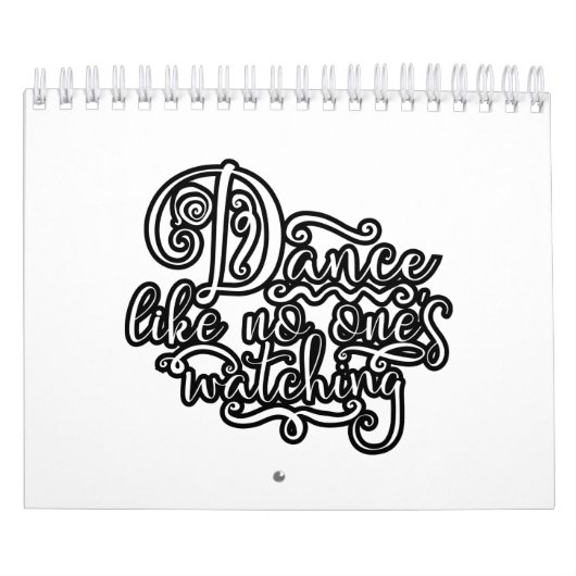 Dance like No Ees die Dance Coach bekijken Kalender (Hoes)