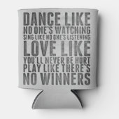 Dance Like No One's Watching Grunge Quote Blikjeskoeler (Voorkant)