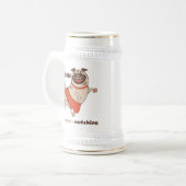 Dance like nobody is watching Pug Girl Bierpul (Voorkant links)