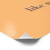 Dance like nobody is watching Pug Girl Perfect Poster (Hoek)