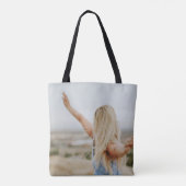 Dance like nobody's watching tote bag (Achterkant)