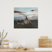 Dance lodges of Brave Dog Society. Poster (Keuken)