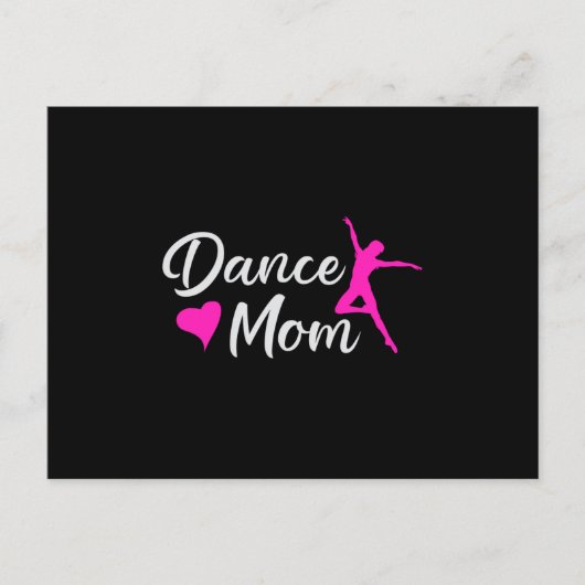 Dance Love Dansparty Sport Dancer Funny Gift Briefkaart (Voorkant)