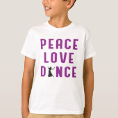 Dance Love Dansparty Sport Dancer Funny Gift T-shirt (Voorkant)