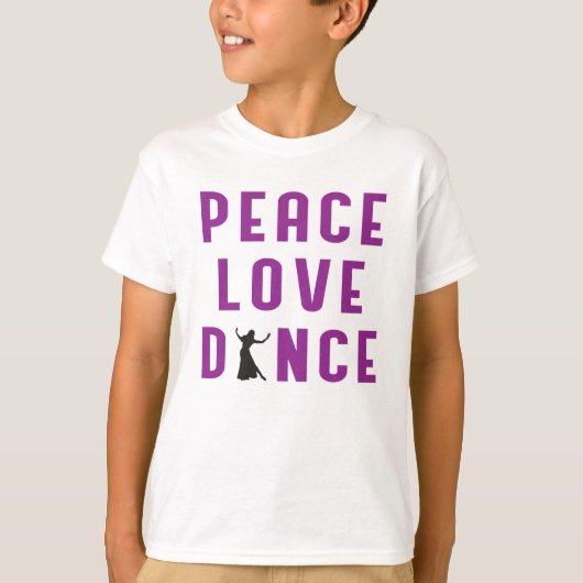 Dance Love Dansparty Sport Dancer Funny Gift T-shirt (Voorkant)