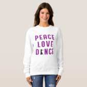 Dance Love Dansparty Sport Dancer Funny Gift Trui (Voorkant volledig)