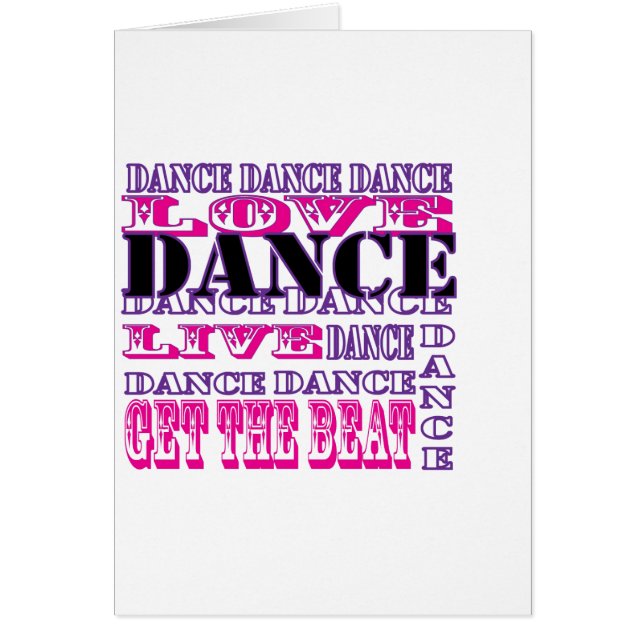 Dance Love Live Get Beat Girls Apparel (Voorkant)