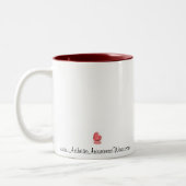 Dance, Love, Sing, Live.. Tweekleurige Koffiemok (Links)