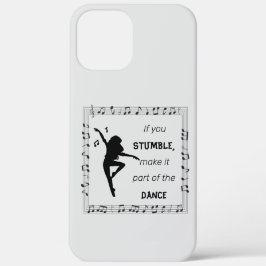 Dance Lovers Music Lovers Inspirerend Life Quote Case-Mate iPhone Case
